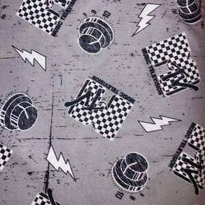 Cotton Fabric 2 Yards 72" x 43" NWOT MTV Viacom Retro Sewing